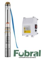 Bomba sumergible inoxidable de 1.5Hp con Turbina con 1.5mts de cable