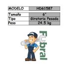 Morza banco giratoria REFORZADA 150mm. (HD61587) - Imagen 2