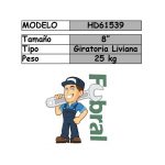 Morza banco giratoria 200mm. (HD61539) - Imagen 2