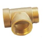 T de bronce P/BOMBA 3 salidas 1"