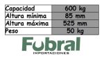 Banco elevador p/motos/autos 600 kg - Imagen 2