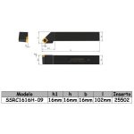 Porta inserto de titanio SSRCR1616H09 - Imagen 3