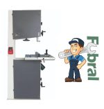 Sierra sinfín para madera volante 18" 2HP MJ3445