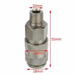 Acoples rapidos juego de 5 piezas para aire Pase USA (fino) - Imagen 3