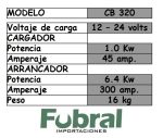 Cargador de bateria 40 AMP STAR 320 - Imagen 2