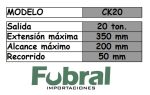 Extractor de polea HIDRAULICO CK20 - Imagen 2