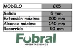 Extractor de polea HIDRAULICO CK5 - Imagen 2
