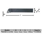 Porta inserto de desbaste PWGNR1616H06 - Imagen 2
