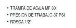Trampa agua MF80 - Imagen 2