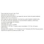 Ranuradora de caños hidráulica eléctrica de 220Volts modelo YG6D - Imagen 2