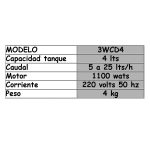 Fumigador eléctrico de 4lts 220Volts - Imagen 2