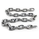 Cadena patente galvanizada de 6.36 mm (1/4") por metro