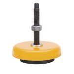 Pata de goma para torno de 1500kg y diámetro de 160mm