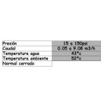 Válvula solenoide de 1 a 10.5 bar 24 volt AC para riego - Imagen 2