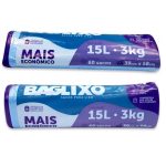 Bolsa de residuos de 39 x 58cts en rollos de 60 unidades 15lts/3kg - Imagen 3