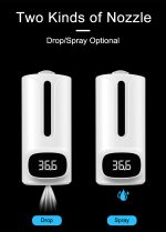 Dispensador de alcohol y lectura de temperatura digital - Imagen 5