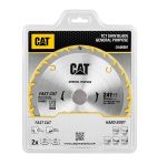 Disco CAT para madera de 184mm x 30mm 1.4 x 24 dientes