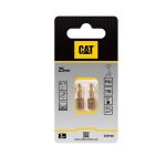 Puntas CAT para atornillador PH2 de 25mm juego de 2 piezas