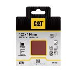 Lija CAT de 103mm x 110mm de 6 Orificios juego de 10 piezas