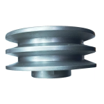 Polea de Aluminio de 120mm X 2 X 13mm Exterior 130mm